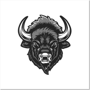 bison Posters and Art